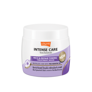 Lolane Intense Care Rich & Repair Toning Treatment Mask Revitalizes Hair with Pro-Keratin EX