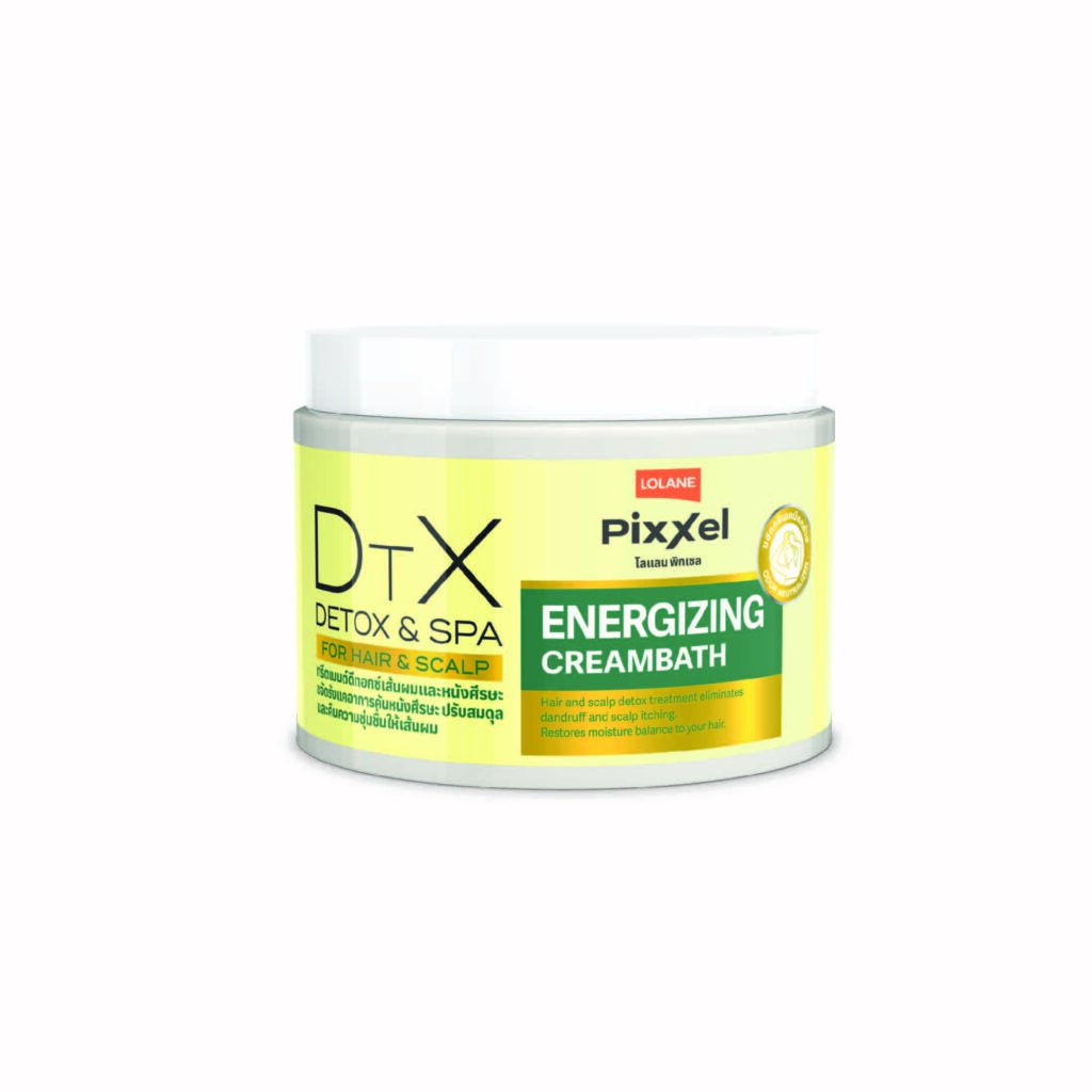 Lolane Pixxel Detoxifier Hair&Scalp Cream Bath Energizing Creambath