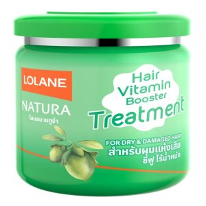Lolane Natura Hair Vitamin Booster Treatment for Dry & Damaged Hair
