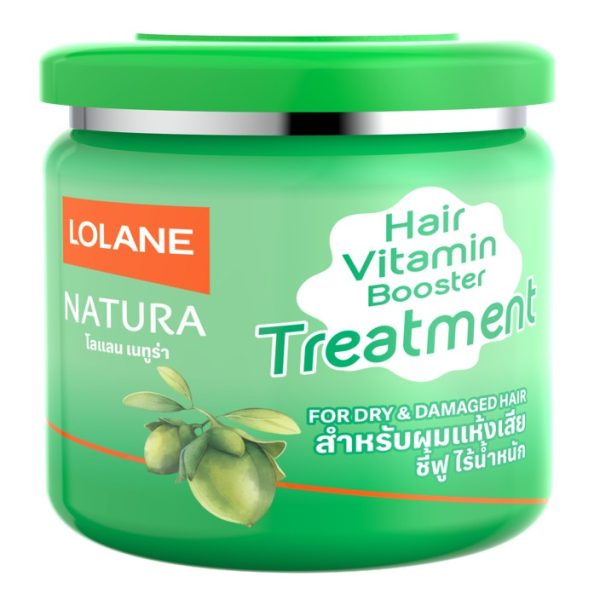 Lolane Natura Hair Vitamin Booster Treatment for Dry & Damaged Hair
