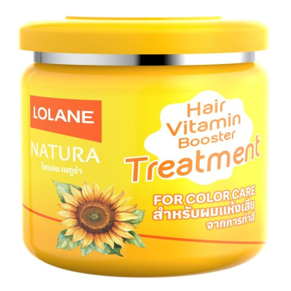 โลแลน เนทูร่า แฮร์ ไวตามิน บูสเตอร์ ทรีตเมนต์ สำหรับผมทำสี